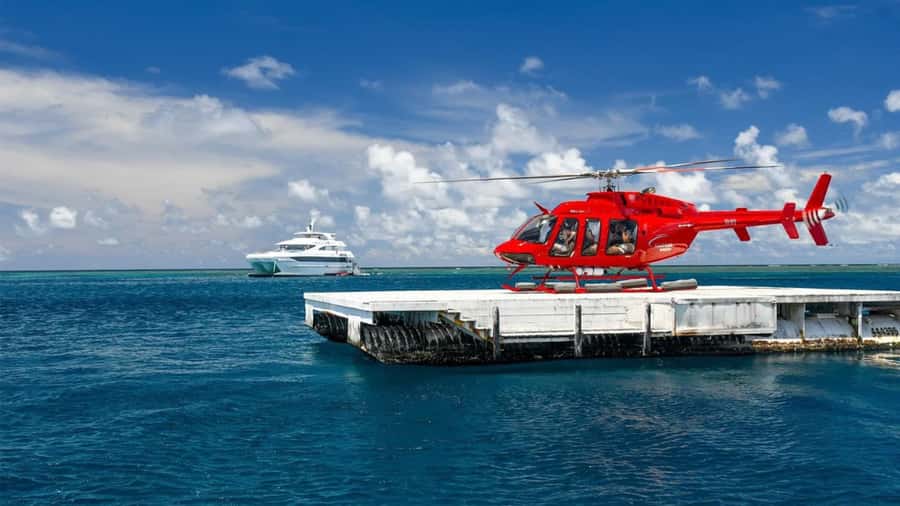 Cairns: Great Barrier Reef Cruise & Scenic Helicopter Flight - Key points at a glance