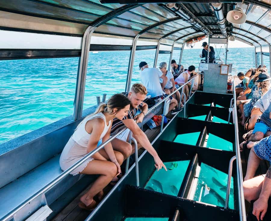 Cairns: Green Island with Snorkelling and Glass Bottom Boat - Arriving at a 6,000-year-old coral cay