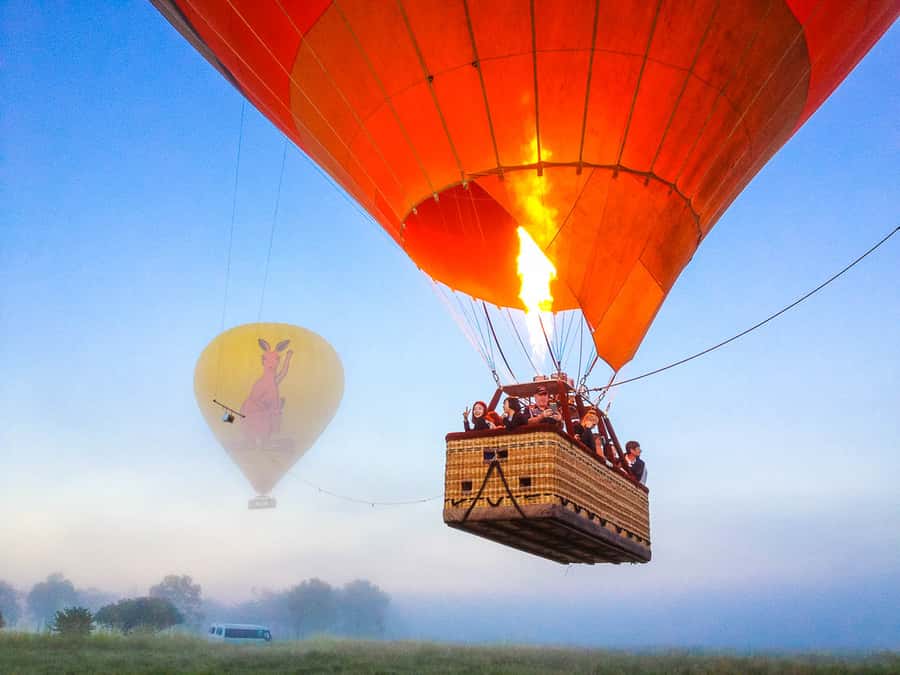 Cairns: Hot Air Balloon Flight with Transfers - A quiet sunrise above the tablelands