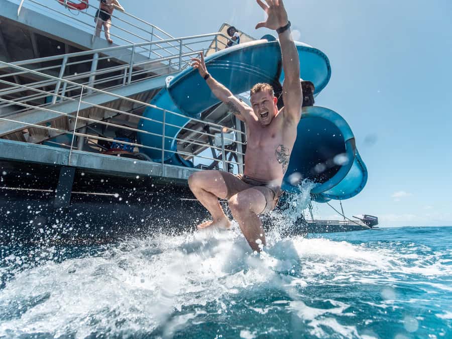 Cairns: Outer Great Barrier Reef Pontoon with Activities - Optional SCUBA, Seawalker, and helicopter upgrades