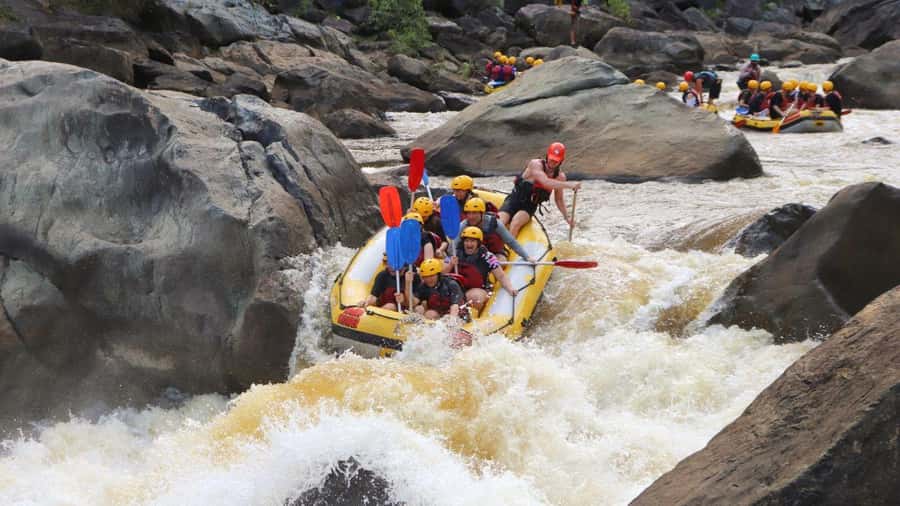Cairns: Raging Thunder Barron Gorge River Rafting Trip - Safety training before the first rapid