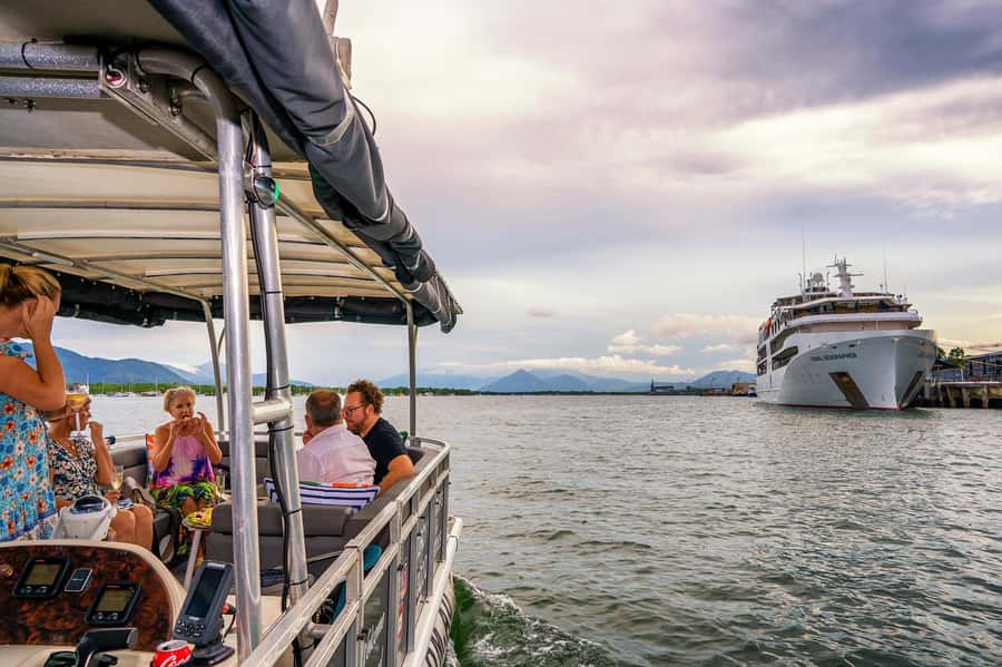 Cairns: Sightseeing River Boat Safari with Soft Drinks - A Drink, a Snack, and a Cooler Ride