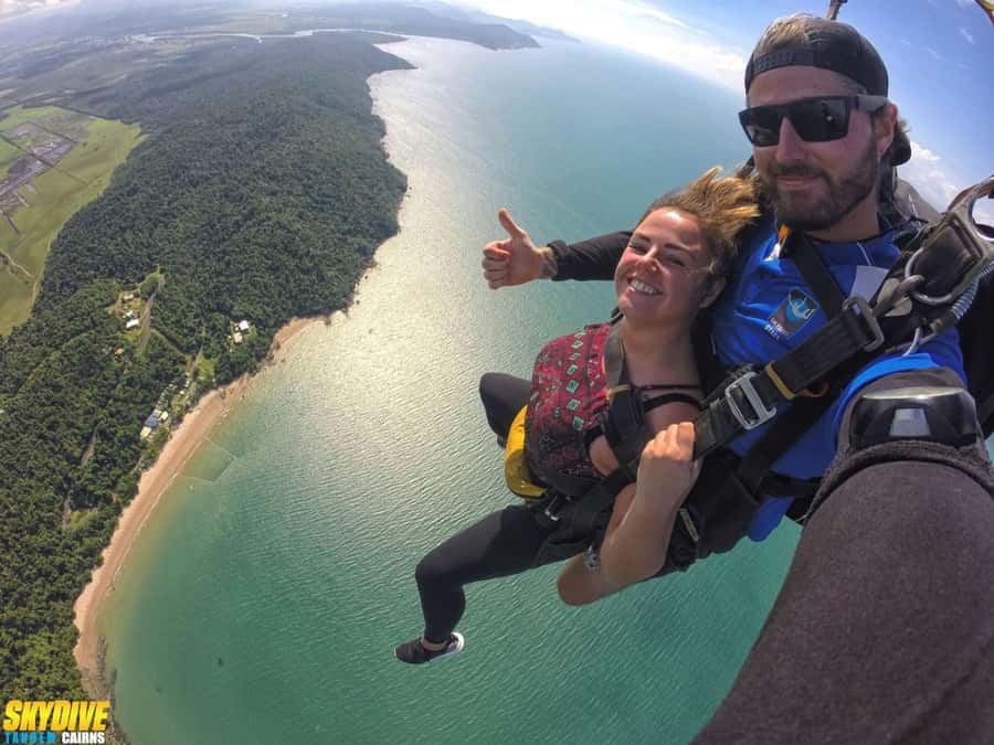 Cairns: Tandem Skydive - Check-in, harnesses, and the safety briefing