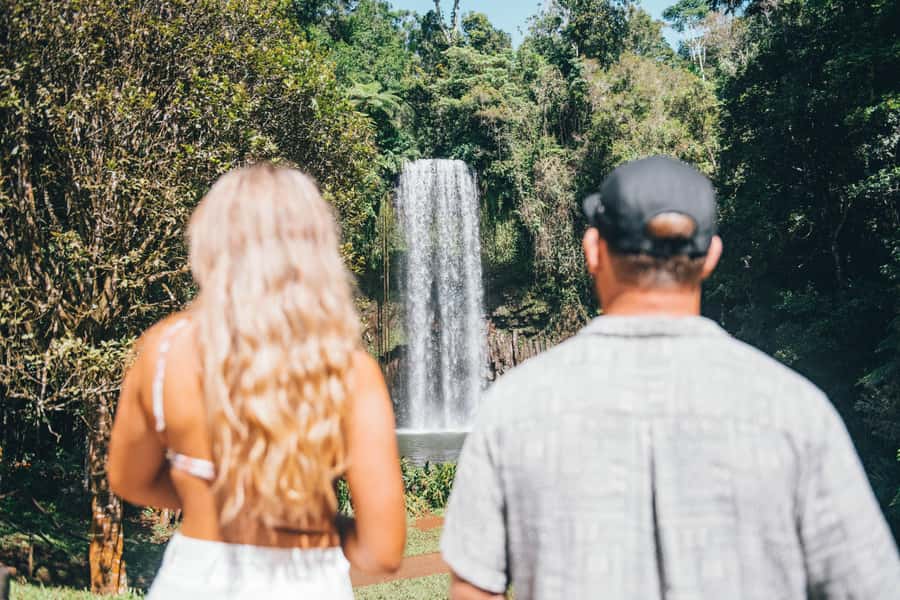 Cairns: Waterfall and Daintree Rainforest Tour - 2 Day Tours - Lake Eacham, a volcanic crater filled with clear water