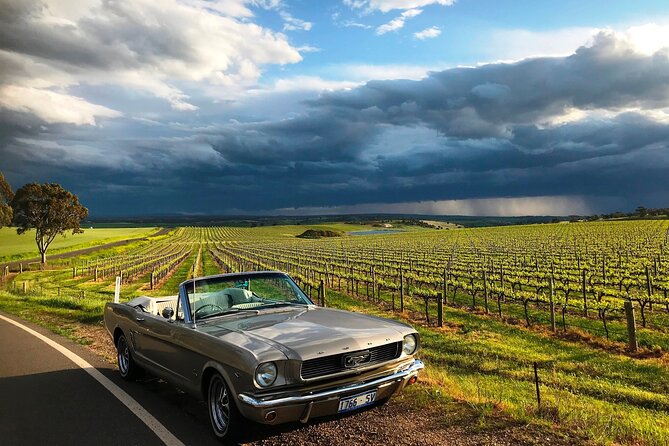 Classic Mustang Convertible Barossa Valley Half Day Private Tour For 2 - What is included, and what is not