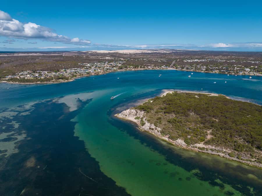Coffin Bay: Short and Sweet Oyster Farm Tour - The views from the water and the return trip