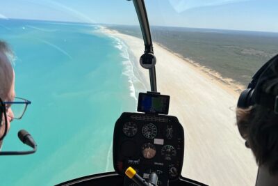 Colours of Broome: Stunning 30-Minute Scenic Helicopter Flight