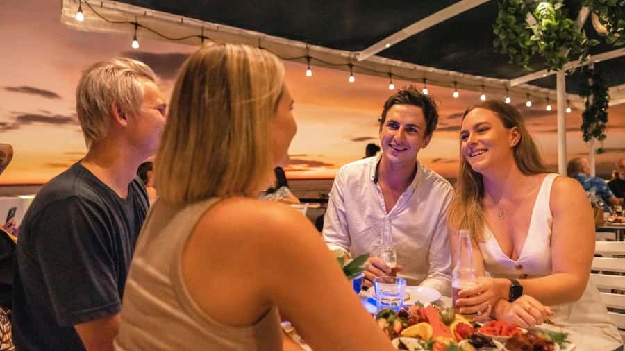 Darwin Harbour: 2-Hour Gaze and Graze Sunset Cruise - The first part of the cruise