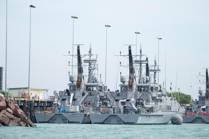 Darwin Harbour Bombing of Darwin Cruise - Key points about the Darwin Harbour bombing cruise