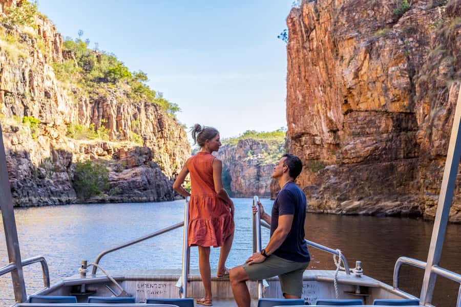 Darwin: Nitmiluk National Park Tour & Katherine Gorge Cruise - Inside the Nitmiluk Visitor Centre
