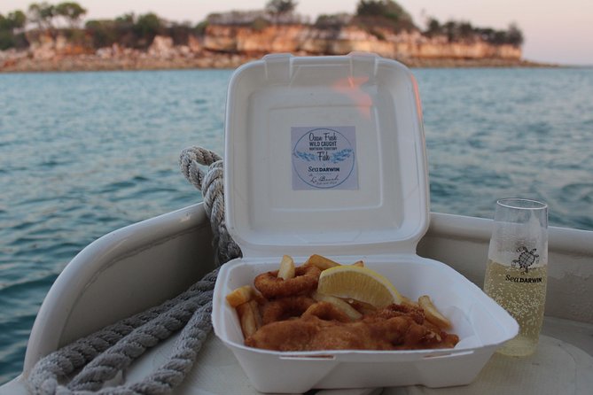 Darwin Sunset Cruise Including Fish 'n' Chips - Boarding at Stokes Hill Wharf at 5:30pm
