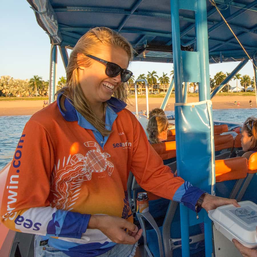 Darwin: Sunset Harbour Cruise with Fish and Chips Dinner - A good fit for couples, families and groups of friends
