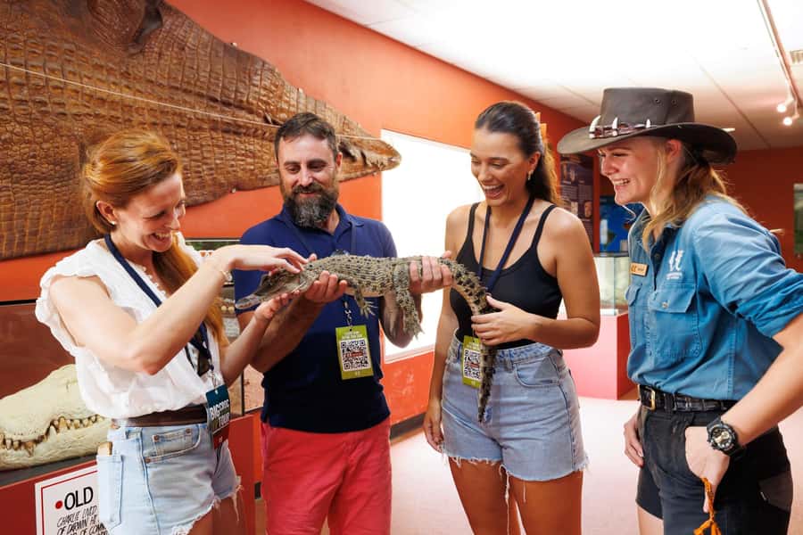 Darwin: VIP Crocosaurus Cove Experience - Feeding the 5-meter saltwater crocodile