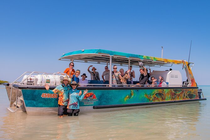 DINOSAUR ADVENTURE CRUISE - With Beachside Tapas and Cocktails - Reading the 120-million-year-old tracks