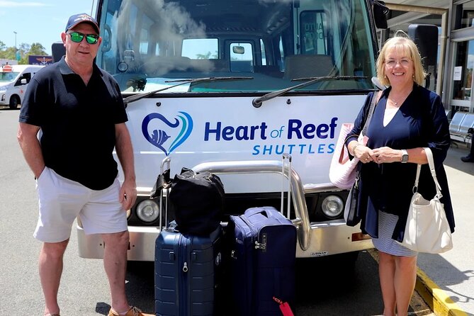 Established Return Airport Transfer Proserpine to Airlie Beach - Price and value at $30.12 per person