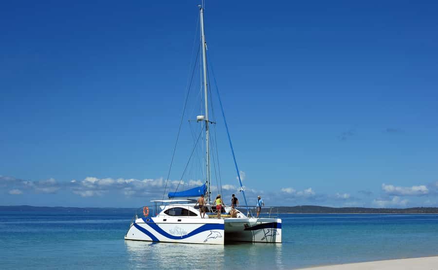 Fraser Island 4-Hour Eco-Sailing Adventure - Meeting the crew and settling aboard