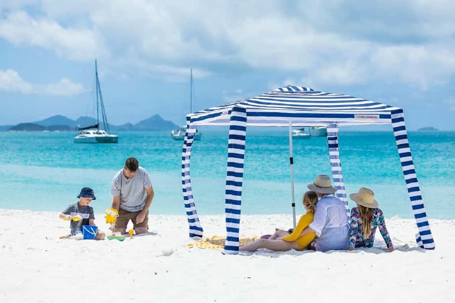 From Airlie: Whitsundays and Whitehaven Half-Day Cruise - Two hours on southern Whitehaven Beach