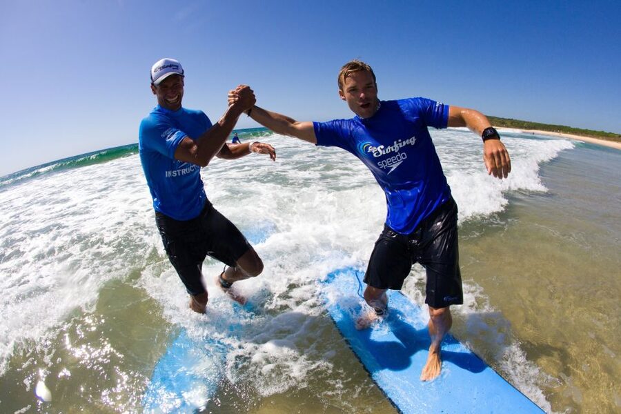 From Byron Bay: Learn to Surf Half-Day Tour - Choosing the right beach near Byron and Ballina