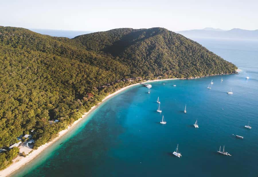 From Cairns: Fitzroy Island Day Trip by Ferry - The Fitzroy Flyer crossing from Cairns
