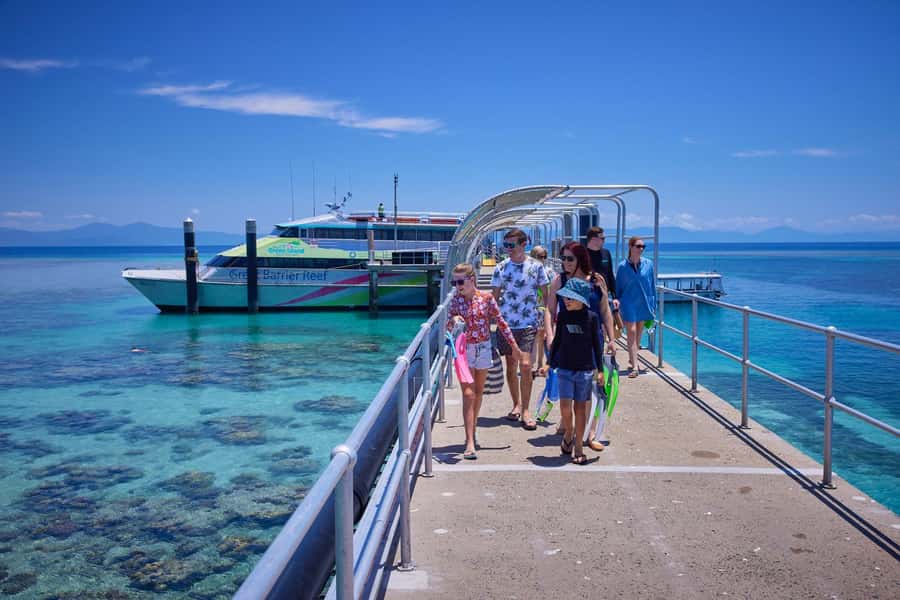 From Cairns: Green Island Half-Day Morning Cruise - Boarding Reef Rocket in Cairns