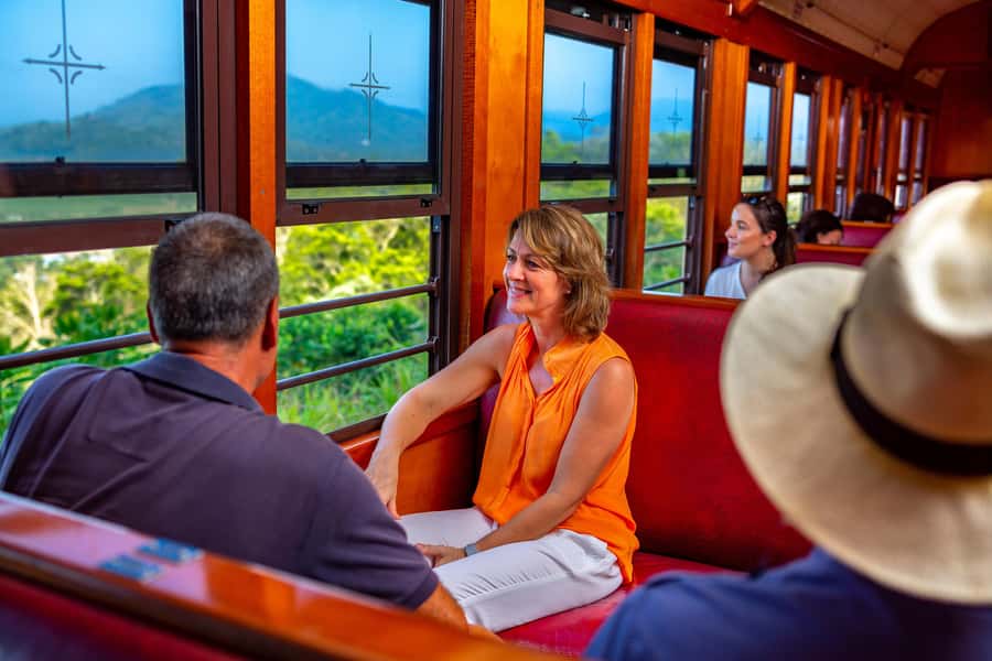 From Cairns: Kuranda Tour with Transfer - Riding the Kuranda Scenic Railway at 8:50 AM