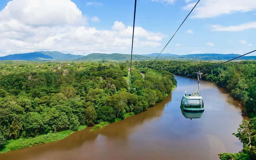 From Cairns: Self-Guided Kuranda Trip with Train and Skyrail - The Kuranda Scenic Railway climbs through the rainforest