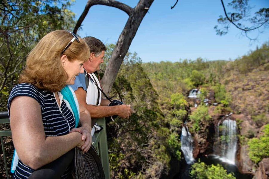 From Darwin: 1-Day Litchfield & Waterfalls Tour - Cathedral and Magnetic termite mounds