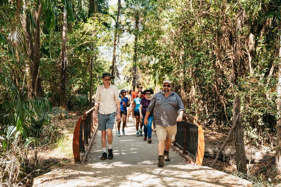 From Darwin: Kakadu Wilderness Escape Day Tour - Fogg Dam or the jumping crocodile cruise