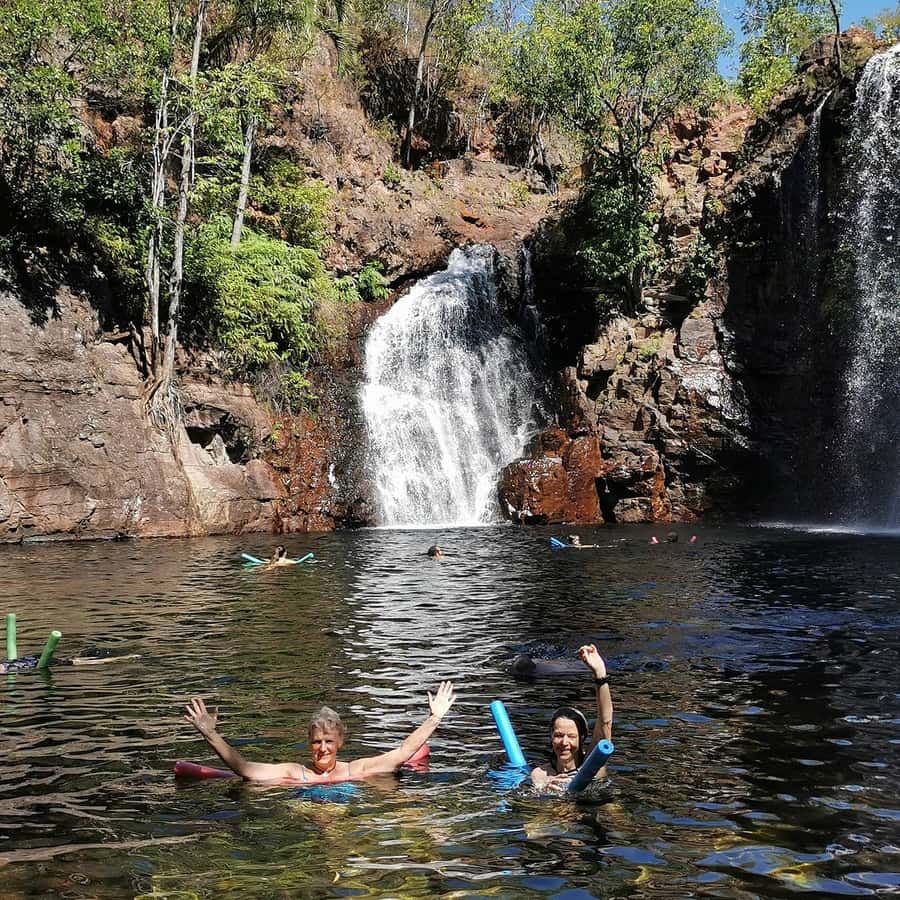 From Darwin: Litchfield National Park Small-Group Day Trip - The road through Batchelor and into the park