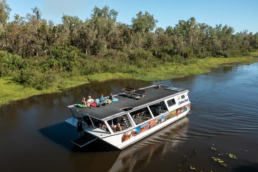 From Darwin: Top End Helicopter Ride & BBQ Cruise Day Trip - Guides make the difference