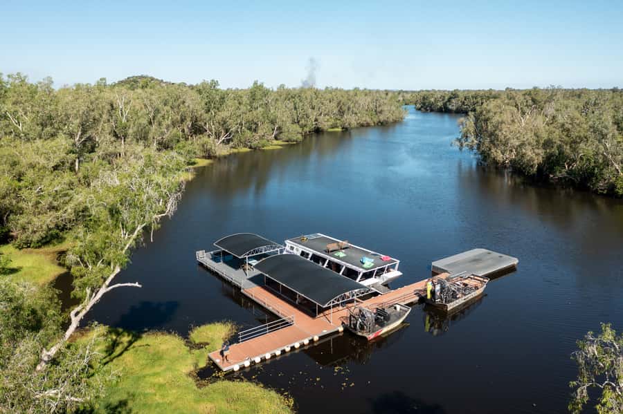 From Darwin: Top End Helicopter Ride & BBQ Cruise Day Trip - My verdict on the helicopter, boats, and crocs