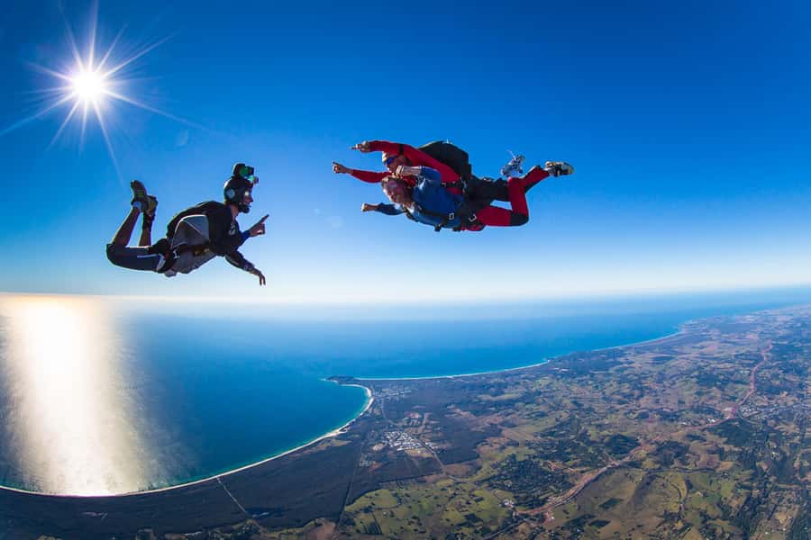 From Gold Coast: Tandem Skydive Experience over Byron Bay - What happens from Surfers Paradise onward