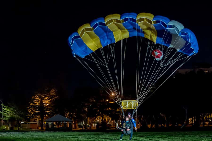 From Gold Coast: Tandem Skydive Experience over Byron Bay - The moment of freefall