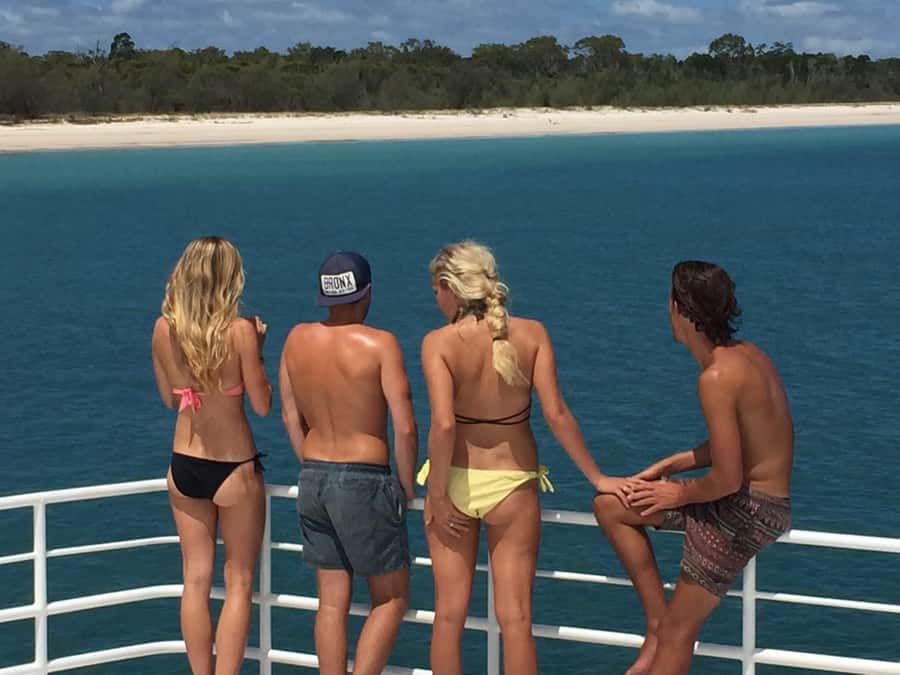 From Hervey Bay: Half-Day K'gari Fraser Island Beach Cruise - A short cruise to Kgari with a long beach break