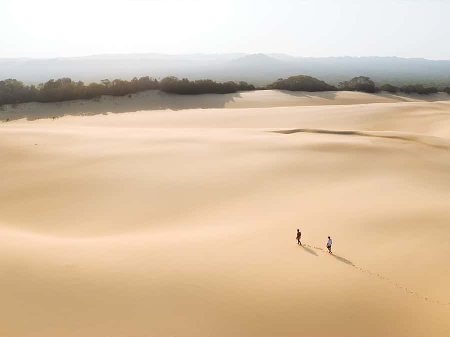 From Hervey Bay: K'gari, Fraser Island Two-Day Coach Tour - One night at K’gari Beach Resort