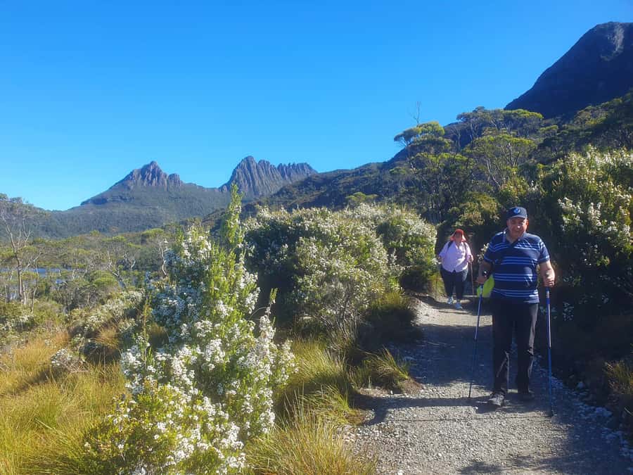 From Hobart: Active Day Trip to Cradle Mountain - Entering Cradle Mountain-Lake St Clair National Park