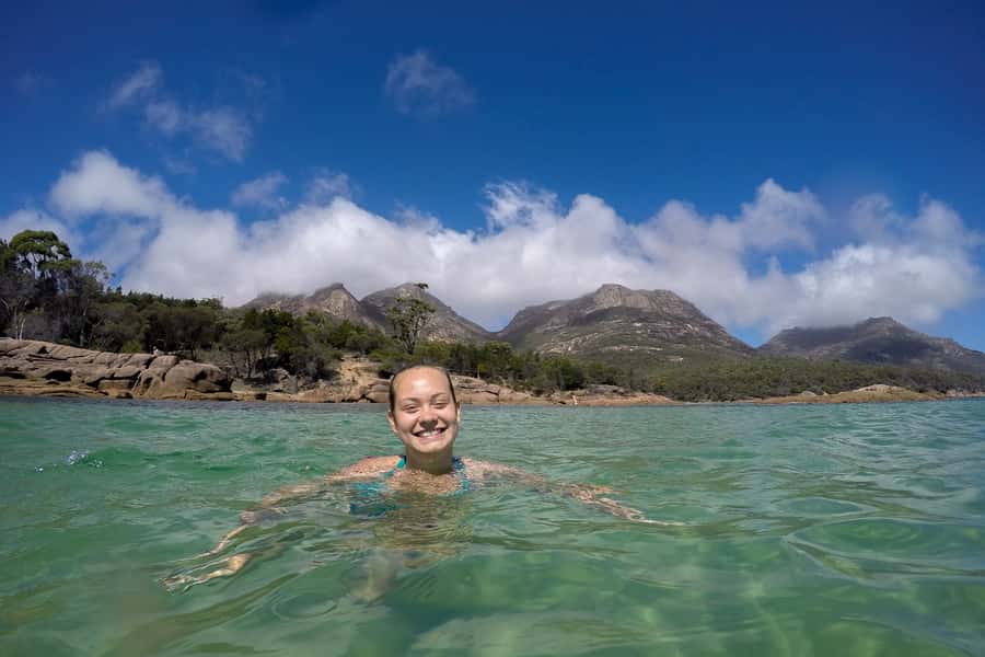 From Launceston: Full-Day Wineglass Bay Explorer Active Tour - Honeymoon Bay and Sleepy Bay