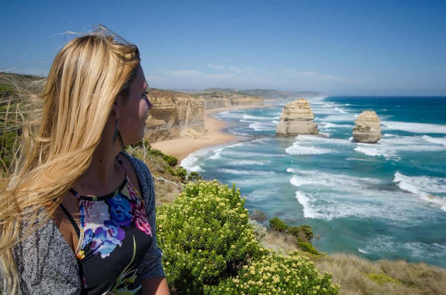 From Melbourne: 2-Day Great Ocean Road & Grampians Escape - Memorial Arch and the first Great Ocean Road views