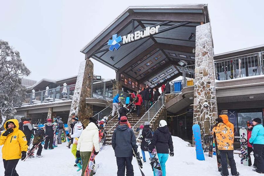 From Melbourne: Day Tour to Mt Buller with Snow Clothes - Arriving in Village Square around 10am