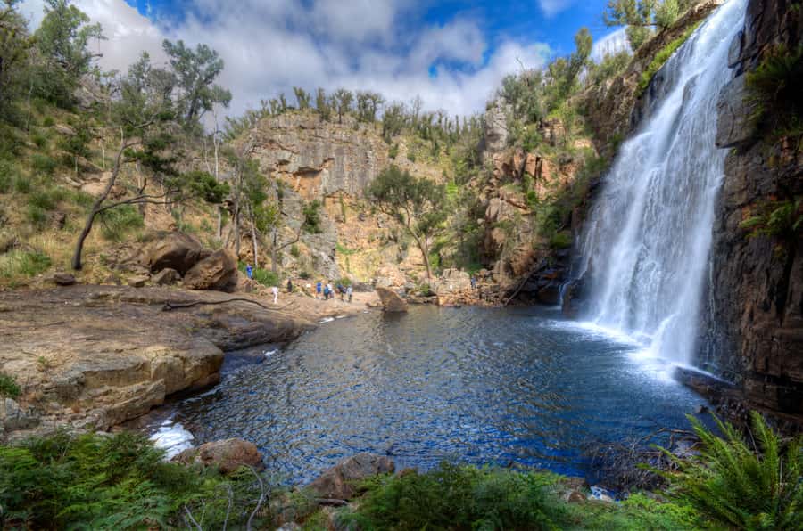 From Melbourne: Grampians National Park Small Group Tour - Halls Gap, the useful midday pause