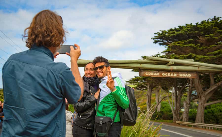 From Melbourne: Great Ocean Road Full-Day Guided Trip - The Memorial Arch and the story of the road