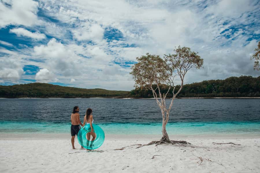 From Noosa: K'gari (Fraser Island) Small-Group Tour - The 75 Mile Beach highway
