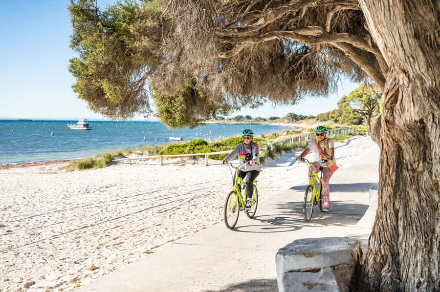 From Perth: Rottnest Island Full-Day Bike and Ferry Trip - Food, Swimming, and Snorkel Time