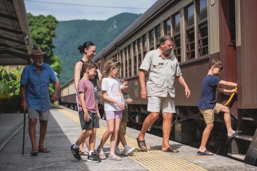 From Port Douglas: Kuranda via Scenic Rail or Skyrail Option - Two hours in Kuranda village