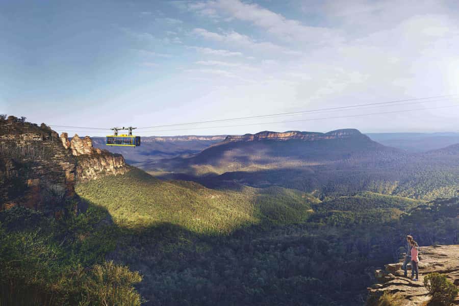 From Sydney: Blue Mountains, Scenic World, Zoo, & Ferry Ride - The early ride west from Sydney