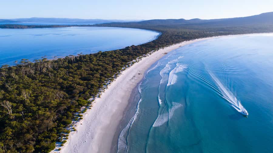 From Triabunna: Maria Island Cruise & Guided Walk with Lunch - Darlington and the old probation station