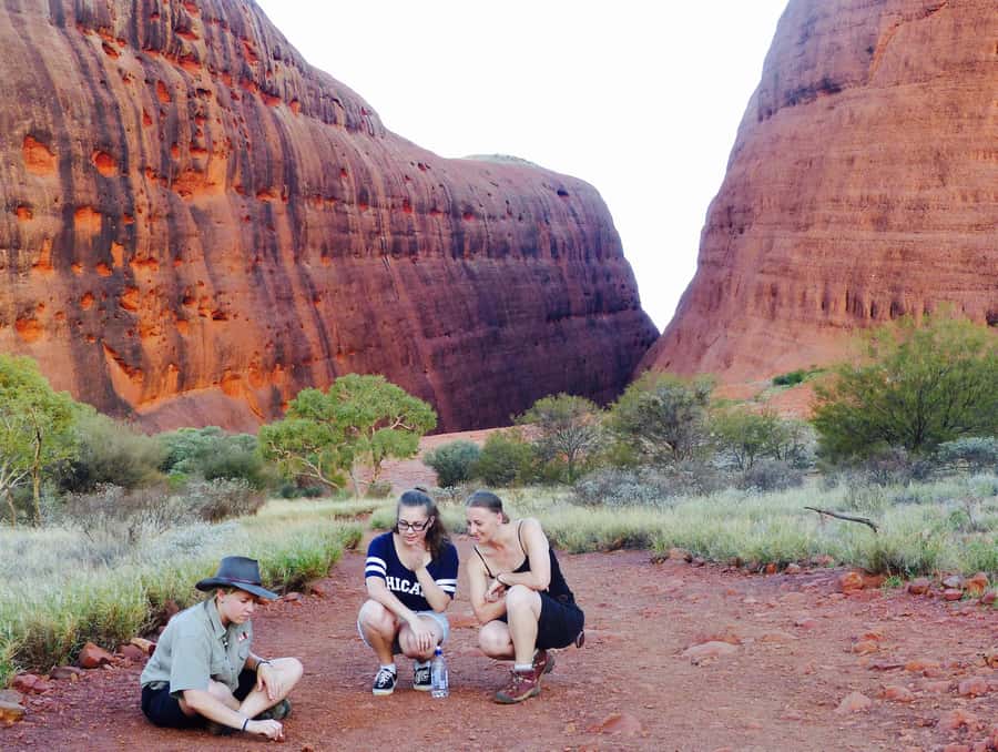 From Yulara: 3-Hour Small Group Kata Tjuta Afternoon Tour - The drive from Yulara to the domes