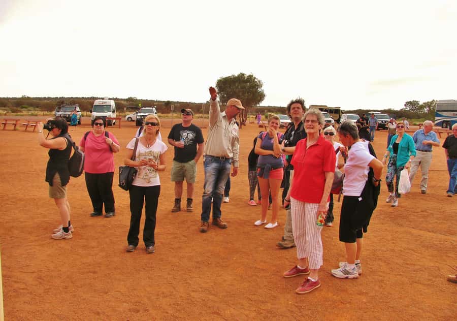 From Yulara: Uluru Tour and Sunset BBQ - The Mala Walk and Uluru’s northwestern face