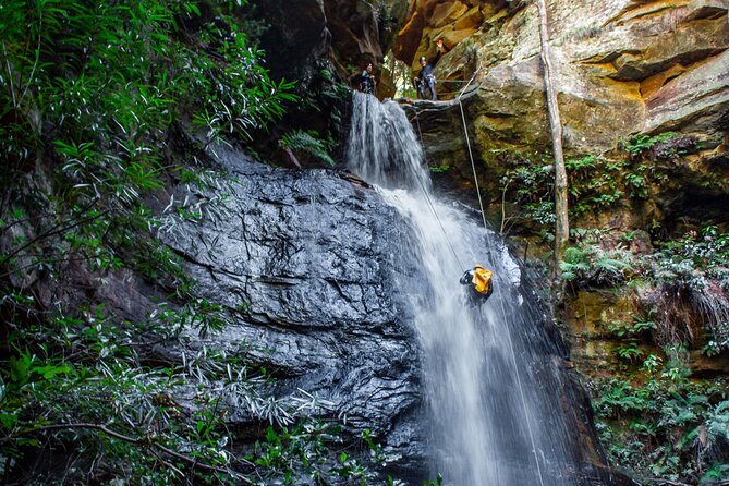 Full-Day Canyoning Experience at Stunning Empress Canyon - The final 30-metre waterfall descent