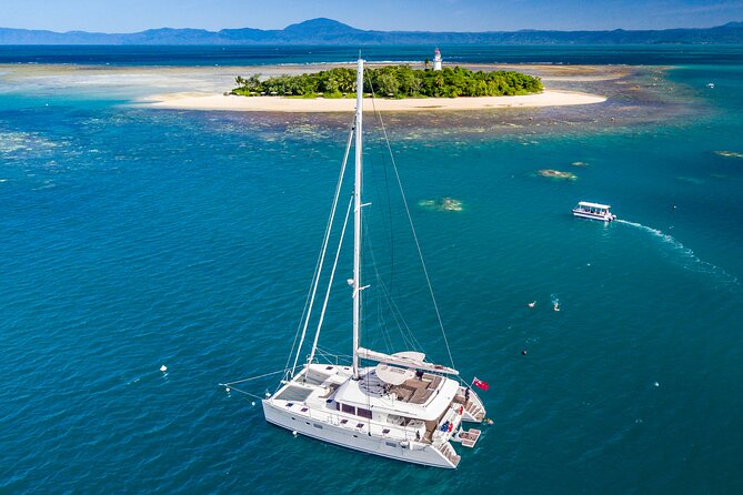 Full Day Low Isles Sailing & Snorkelling Cruise from Port Douglas - Sailing out from Port Douglas